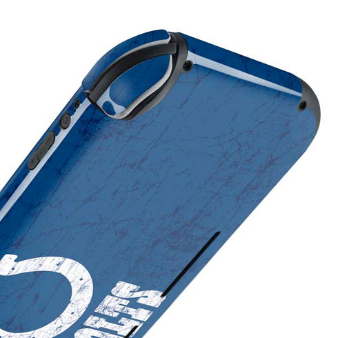 NFL Indianapolis Colts Distressed Nintendo Switch Lite Skin